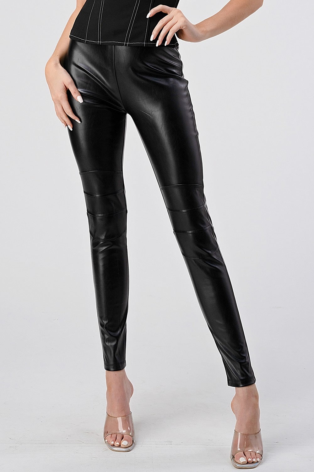 Vegan Leather Pants