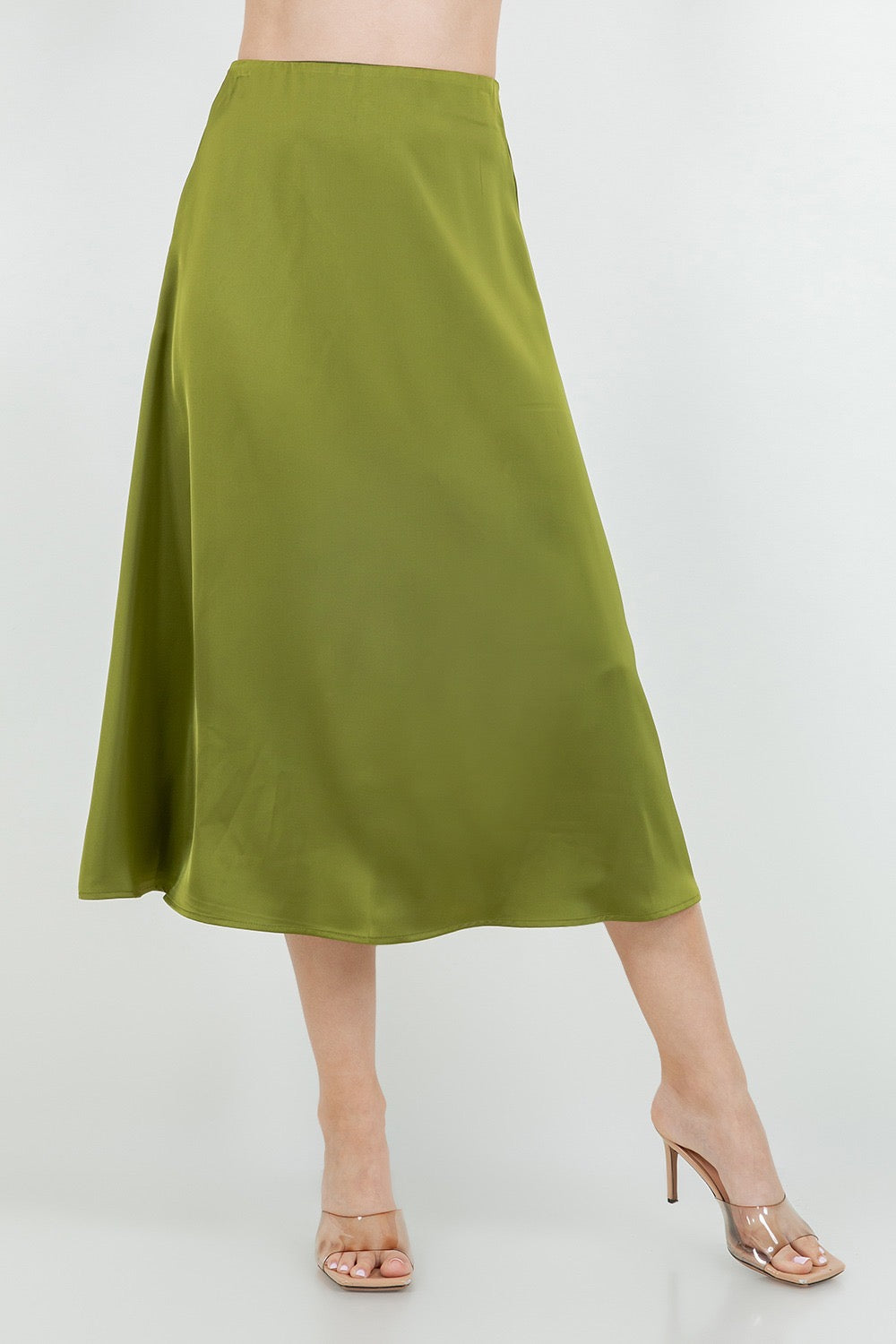 Monica Satin Skirt