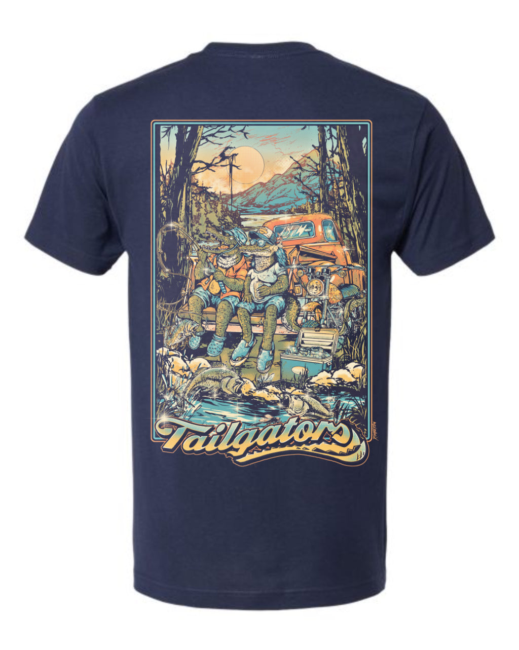 Om Boys Tailgators S/S Unisex Tee