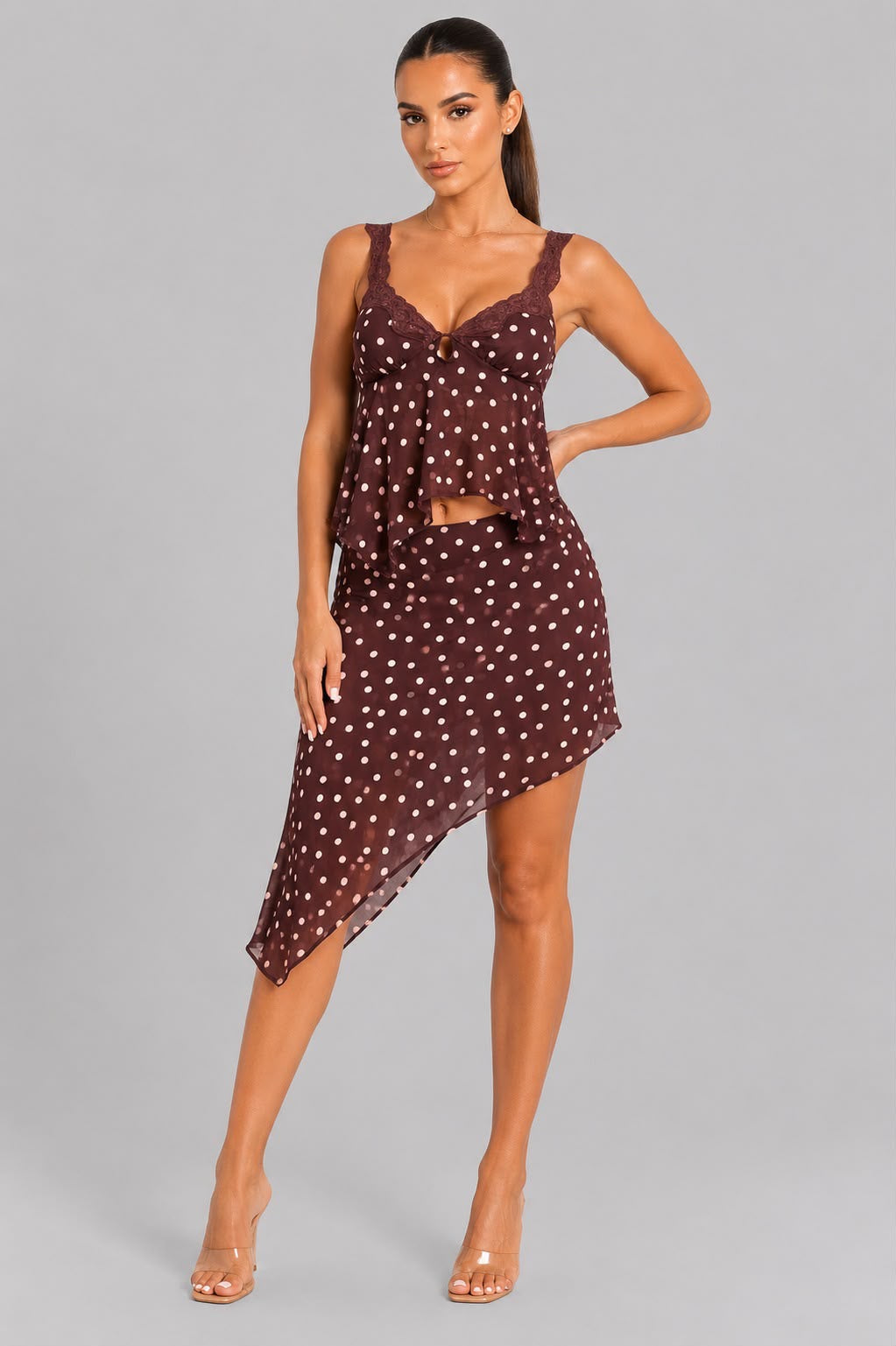 Berry Wine Skirt
