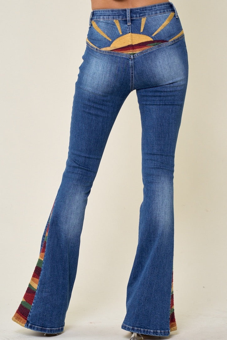 Sunset Flair Jeans