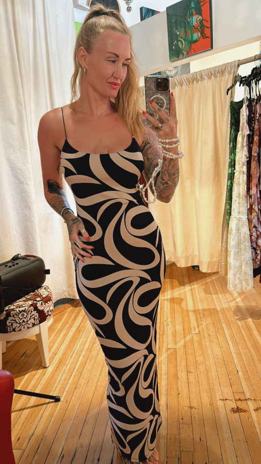 Swirl Maxi Dress