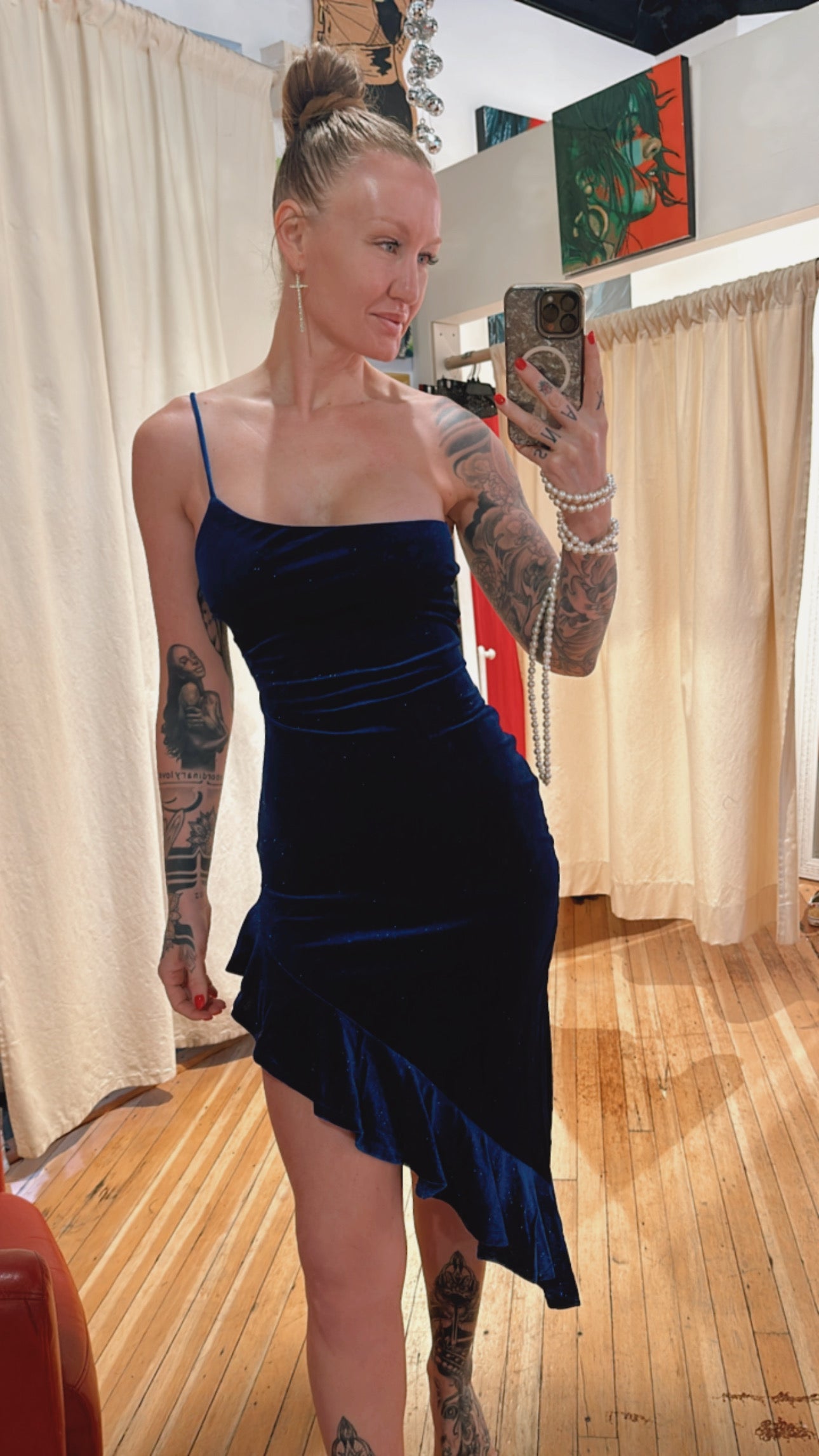 Velvetine Dress