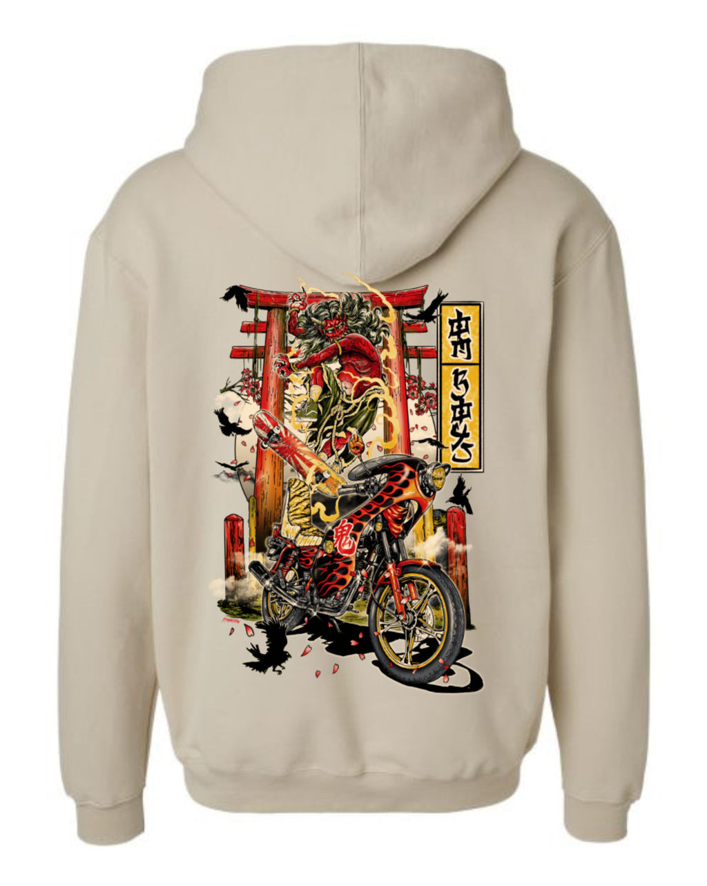 Om Boys Oni Unisex Hoodie