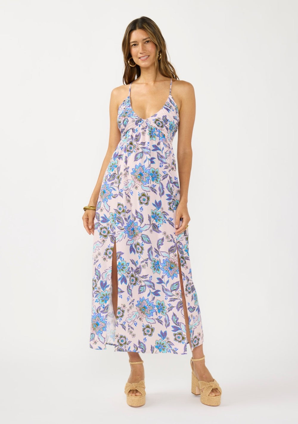 Gillian Floral Maxi Dress