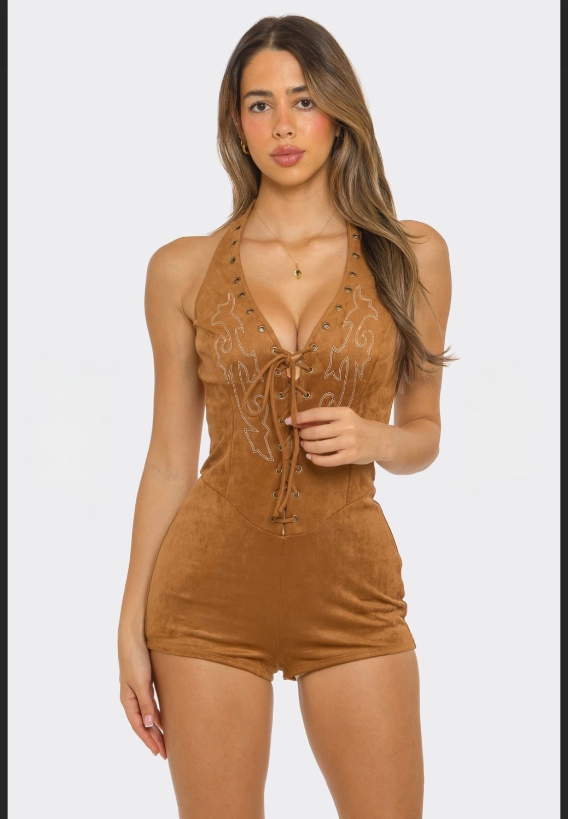Troy Western Romper