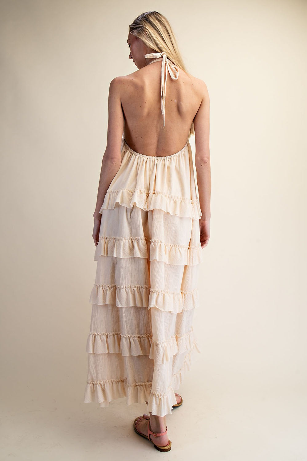 Shelby Ruffle Maxi Dress