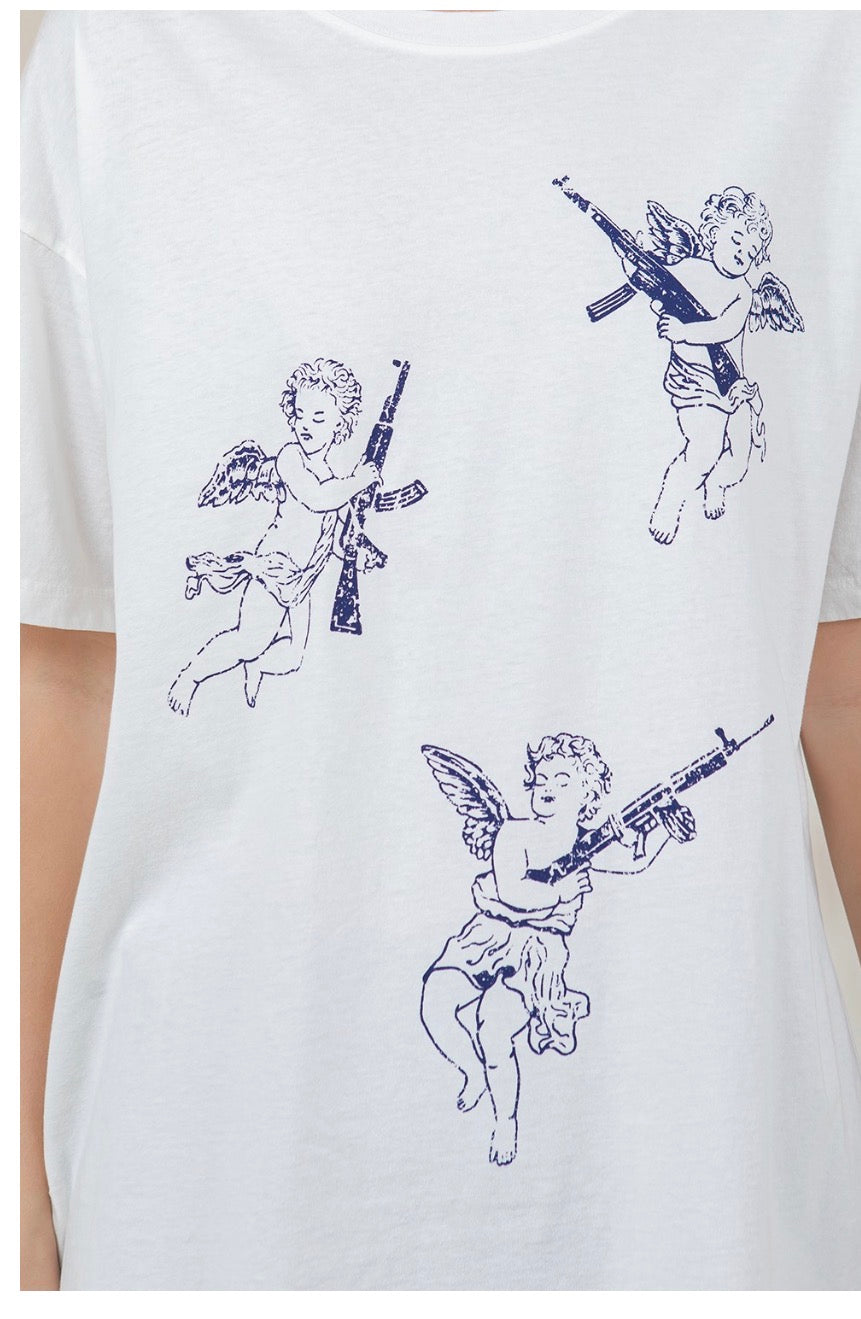 Angel War Graphic T-Shirt