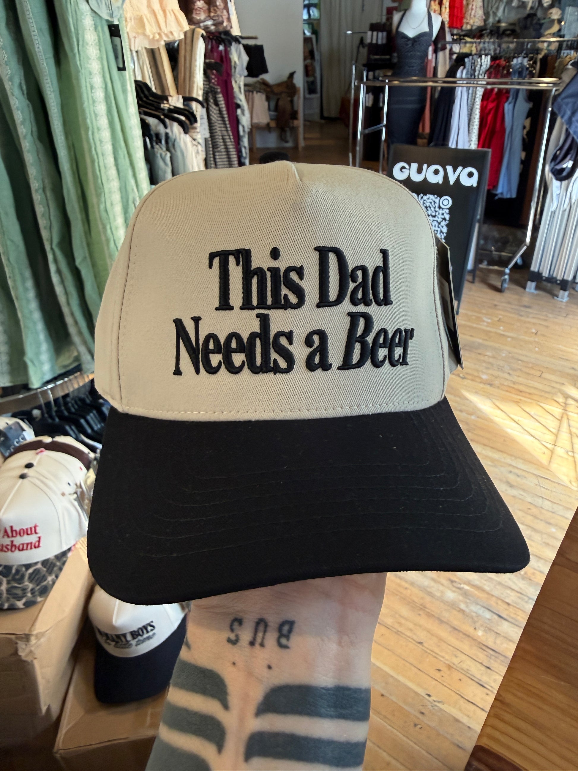 This Dad Needs a Beer Hat