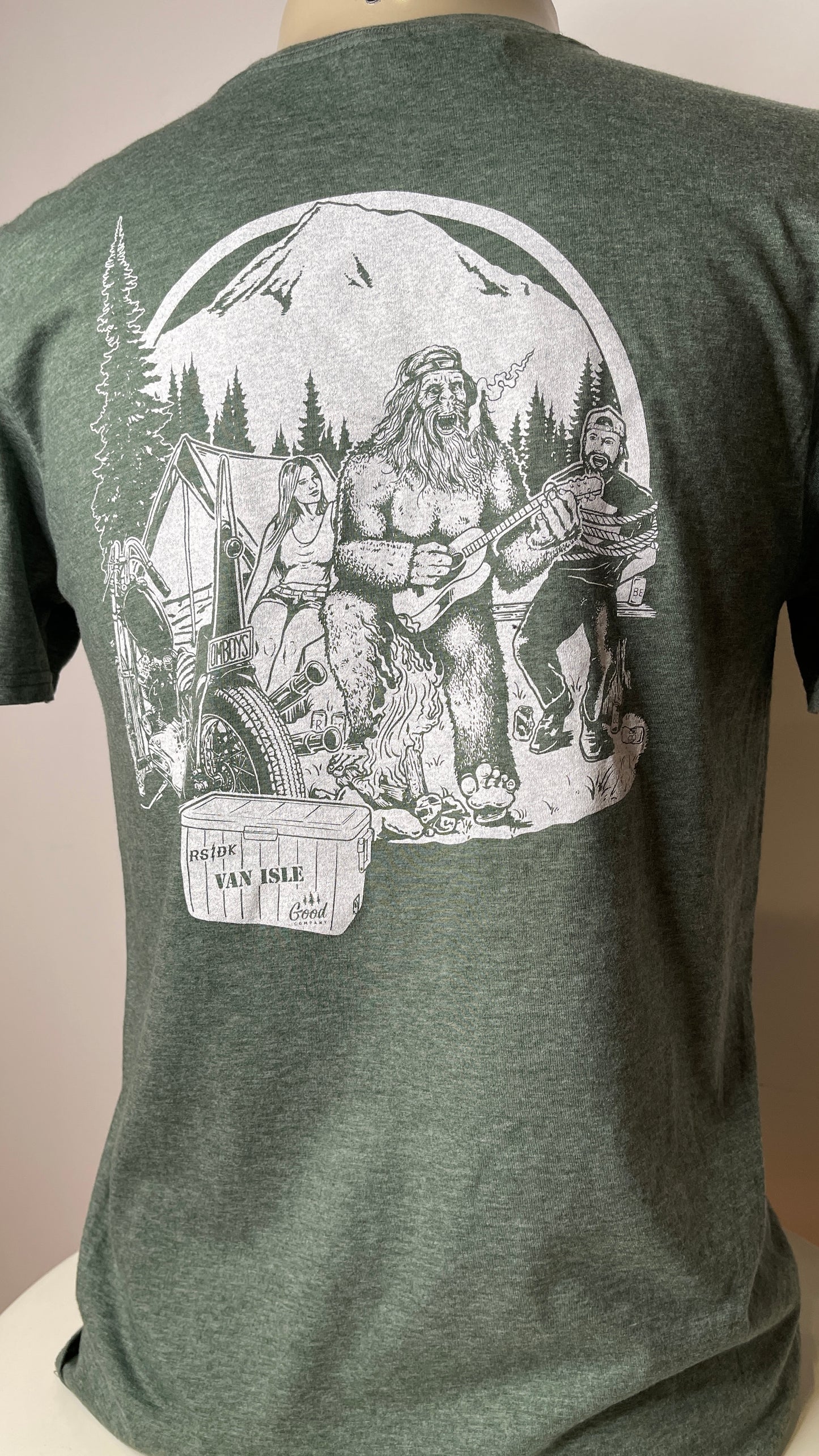 Om Boys Sasquatch Unisex Tee