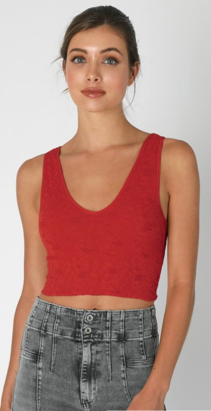 Perry Lace Basic Top