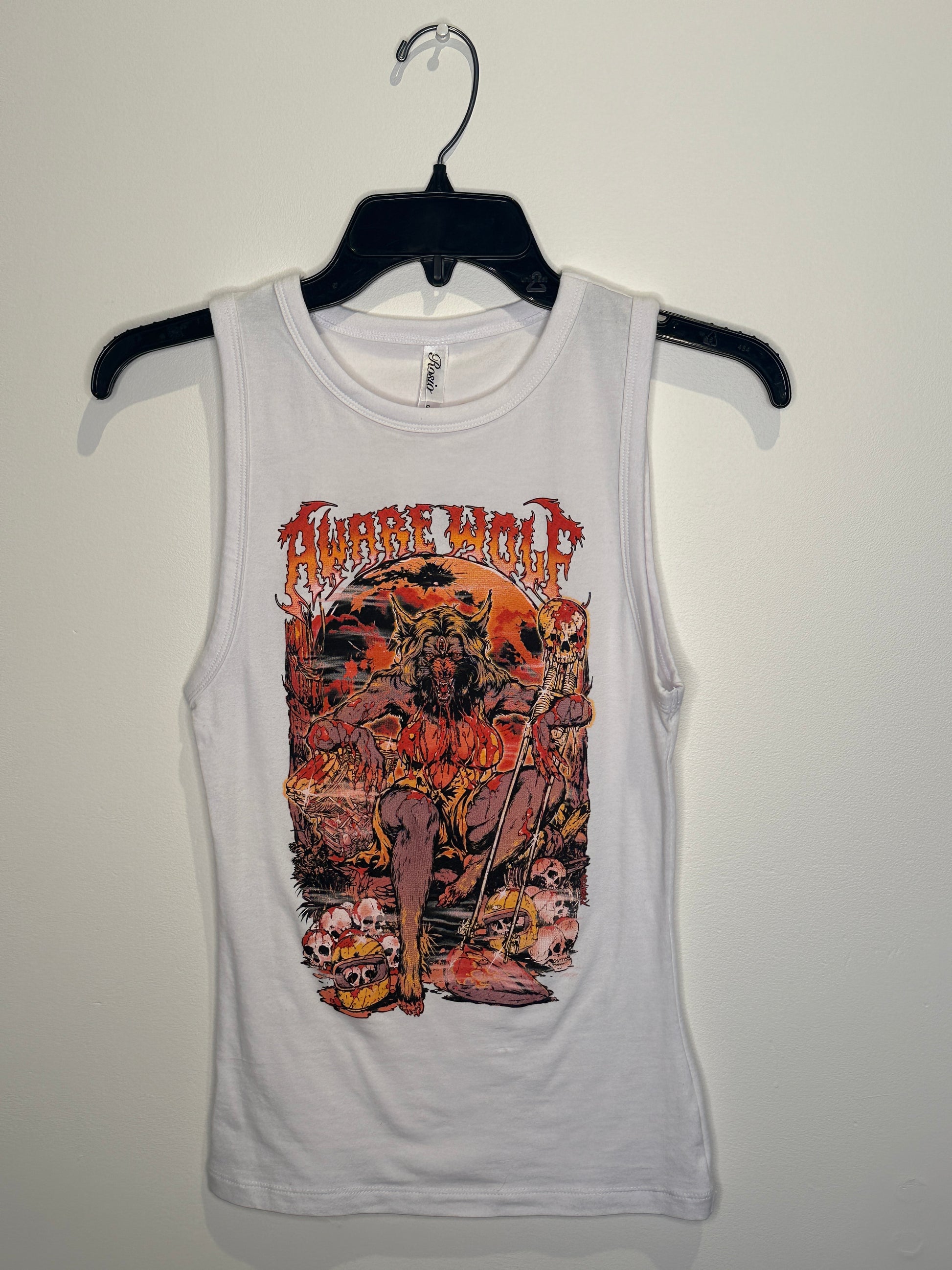 Om Boys Aware Wolf Women’s HightNeck Tank