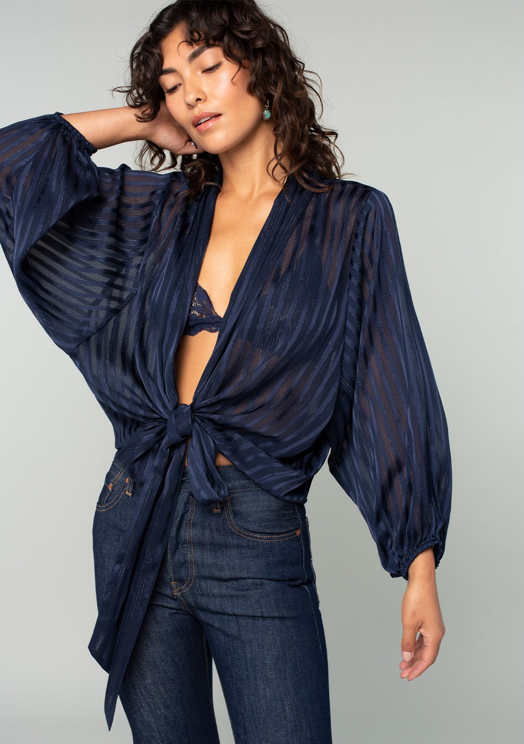 Shaila Wrap Top