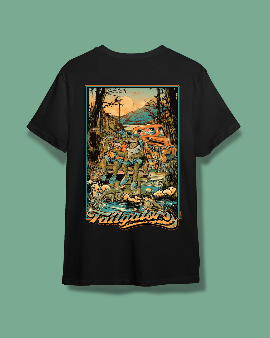 Om Boys Tailgators S/S Unisex Tee