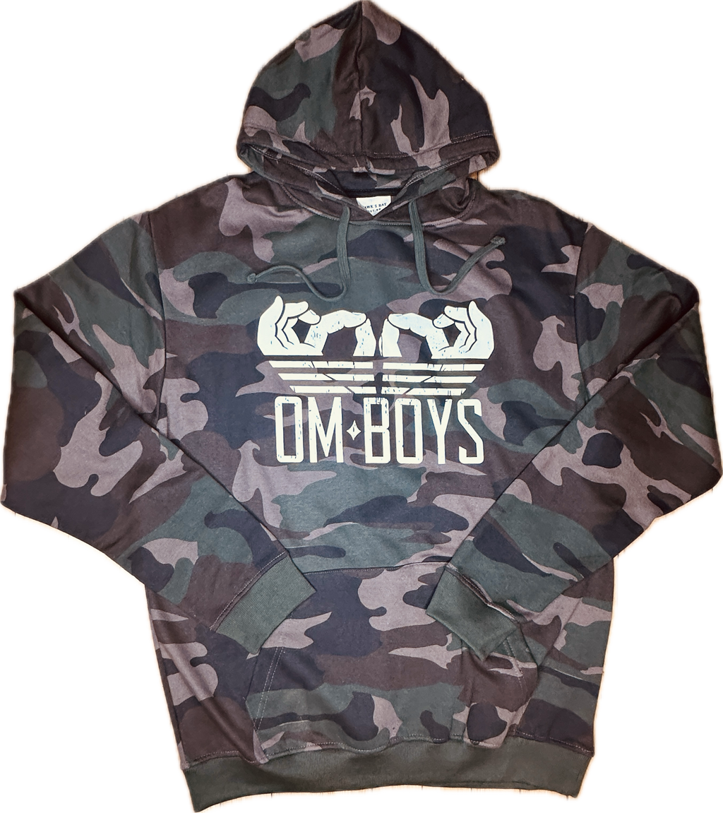 Om Boys Om Hands Unisex Hoodie