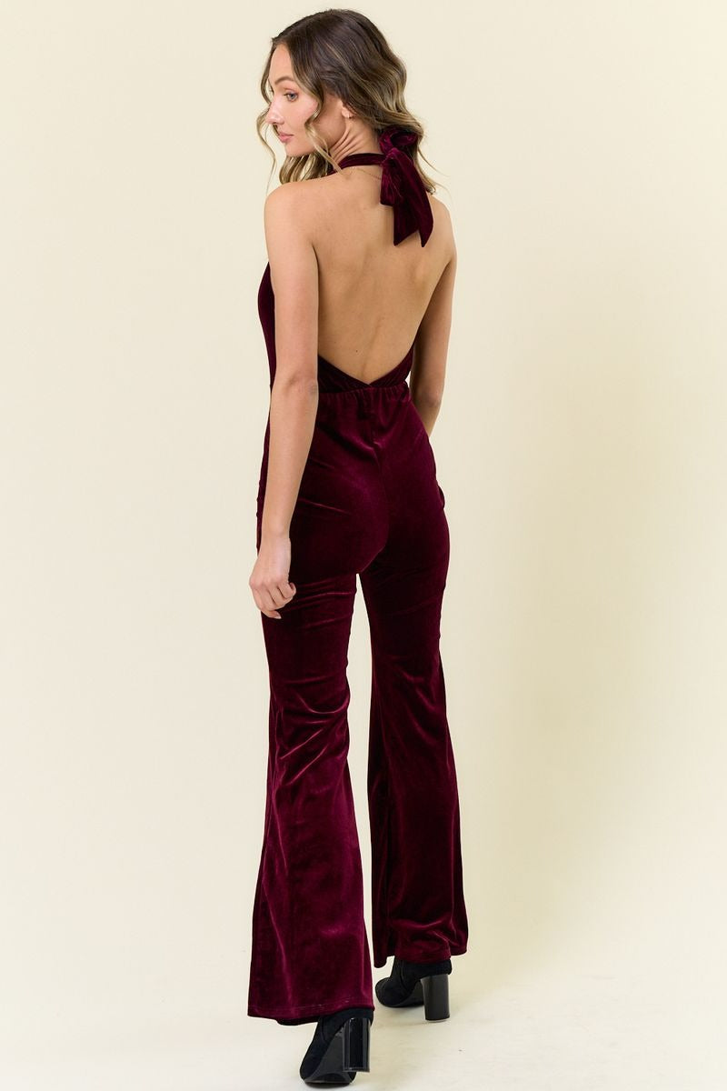 Chris Velvet Jumpsuit