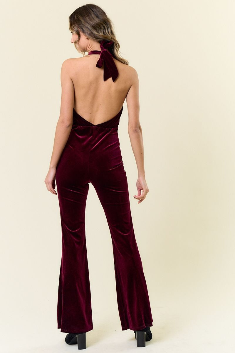 Chris Velvet Jumpsuit