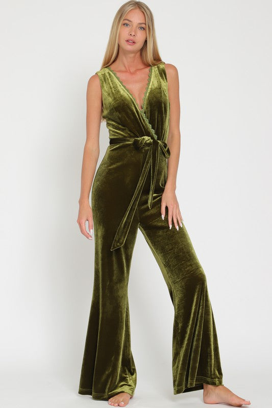 Veronica Velvet Jumpsuit