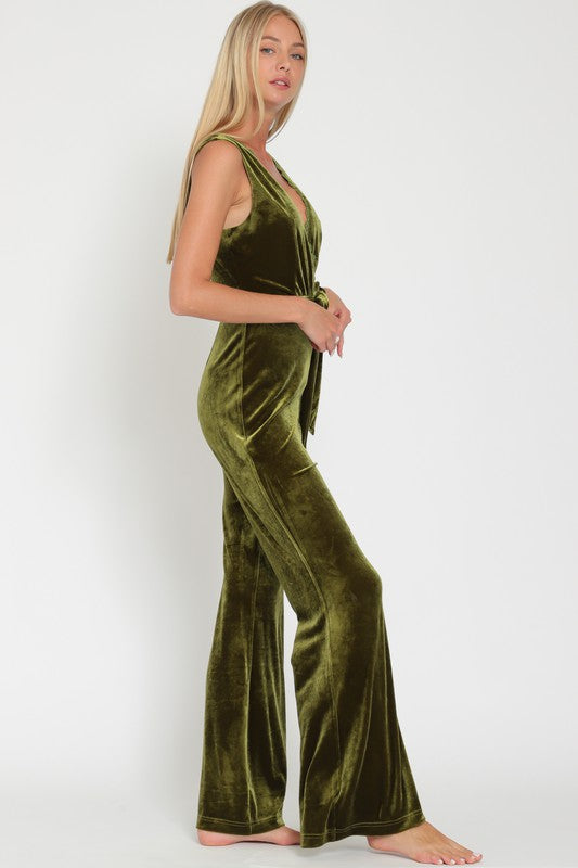 Veronica Velvet Jumpsuit