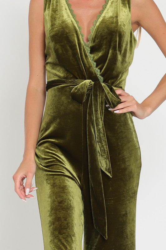 Veronica Velvet Jumpsuit