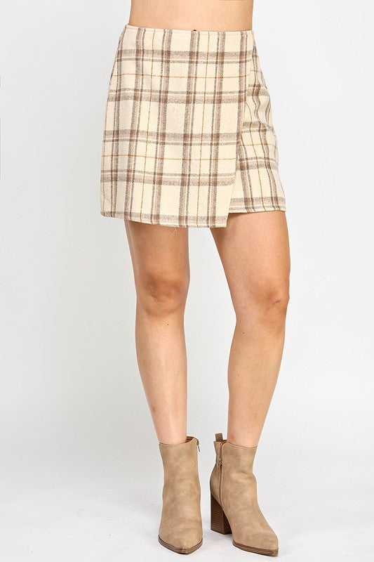 Maggie Plaid Skirt