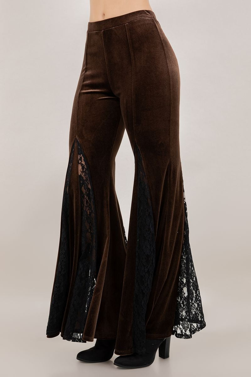 Velvet Duton Flair Pants