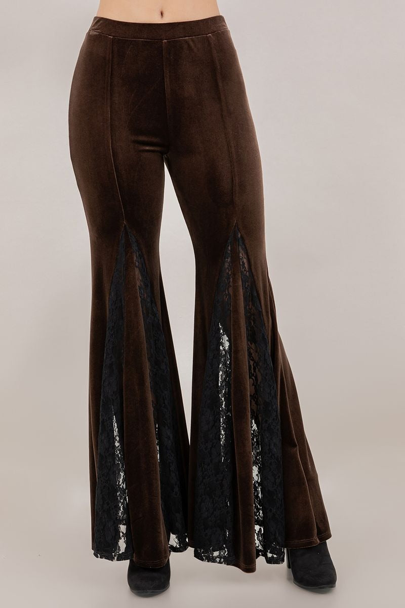Velvet Duton Flair Pants