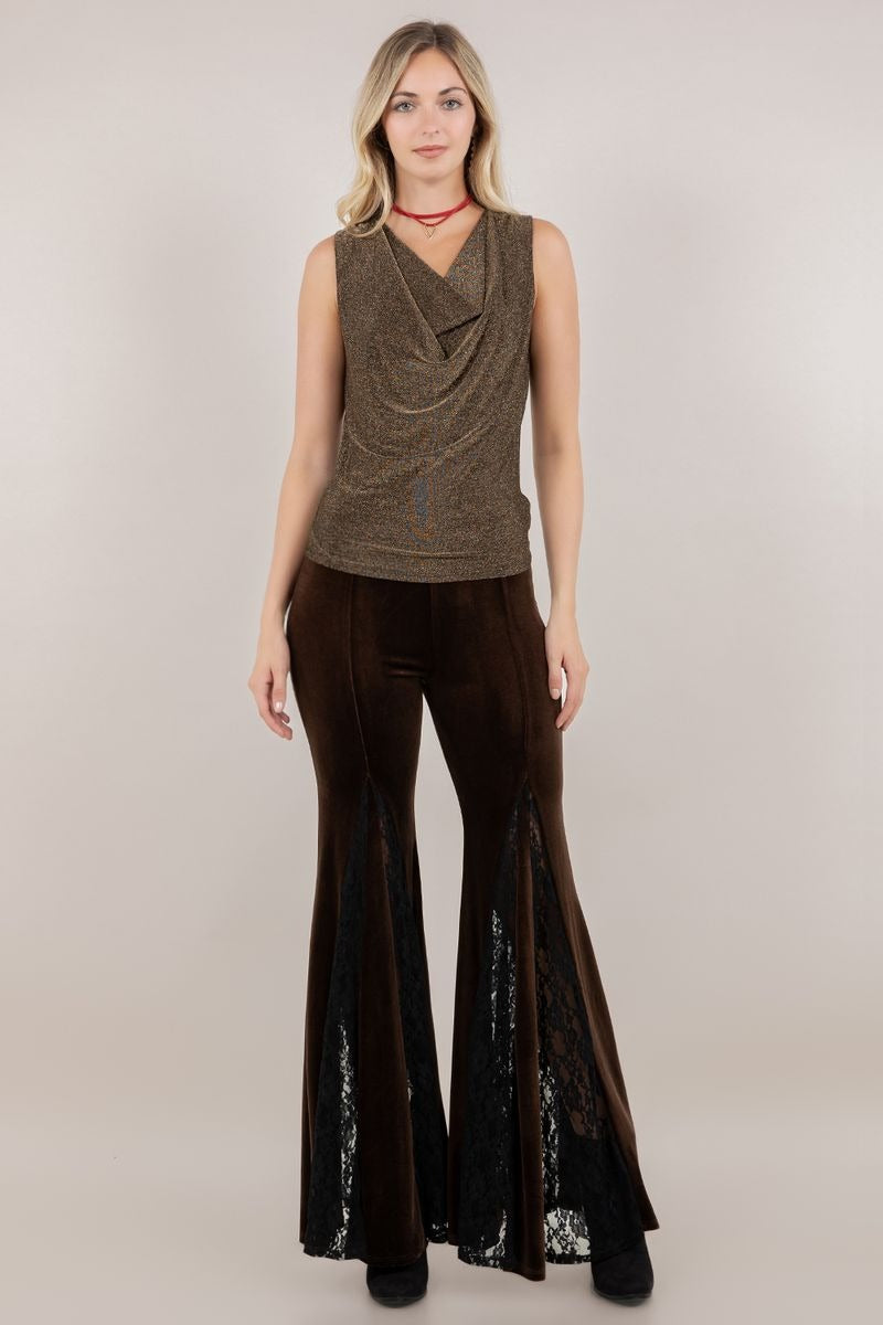 Velvet Duton Flair Pants