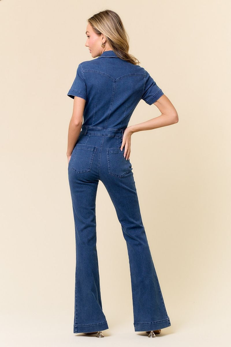 Ferra Denim Jumpsuit