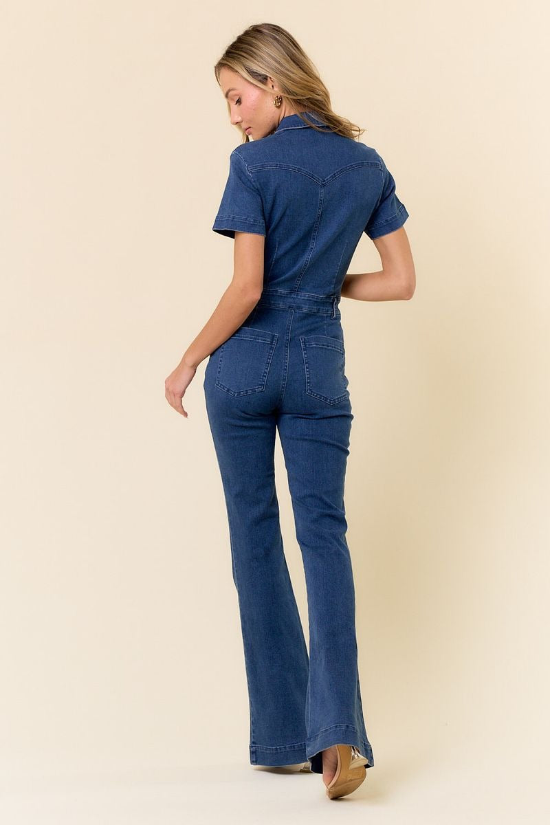 Ferra Denim Jumpsuit