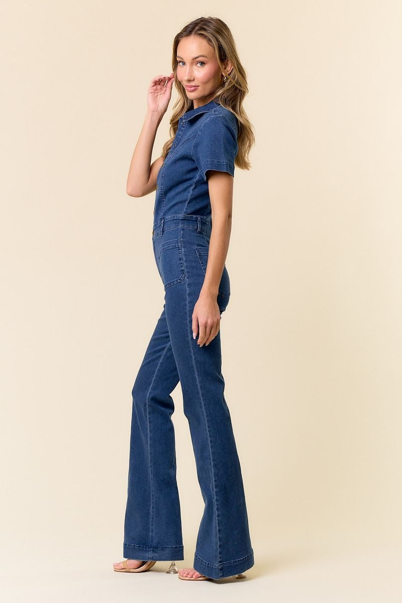 Ferra Denim Jumpsuit