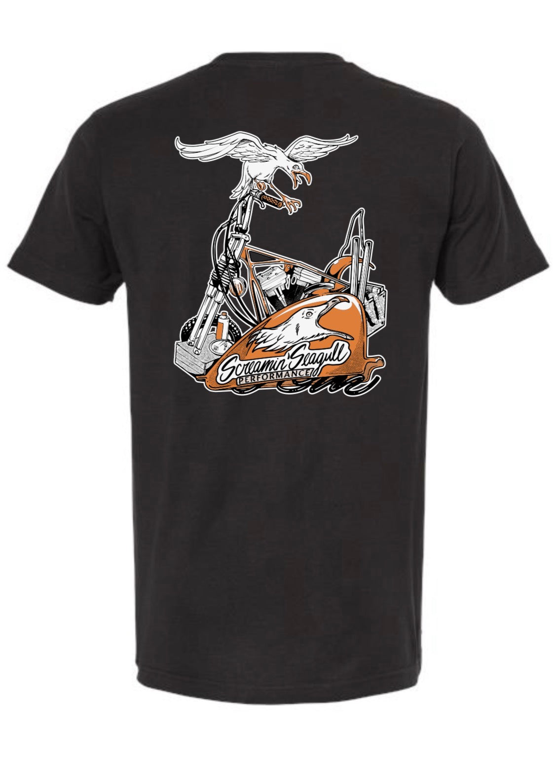 Om Boys Screamin Seagull Tee