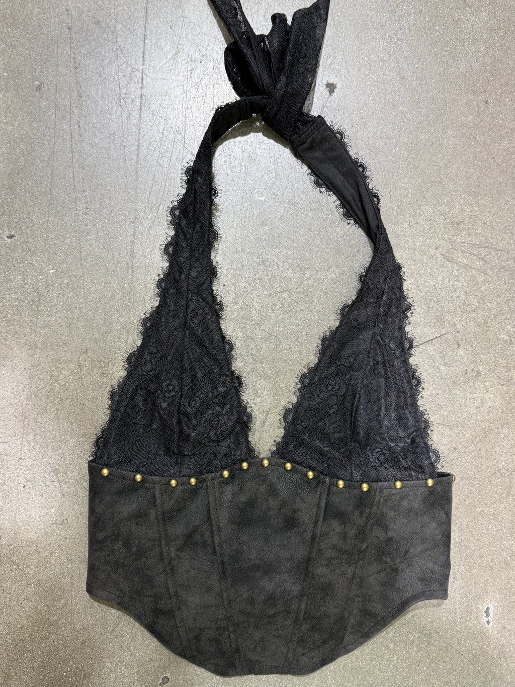 Darla Studded Halter Top
