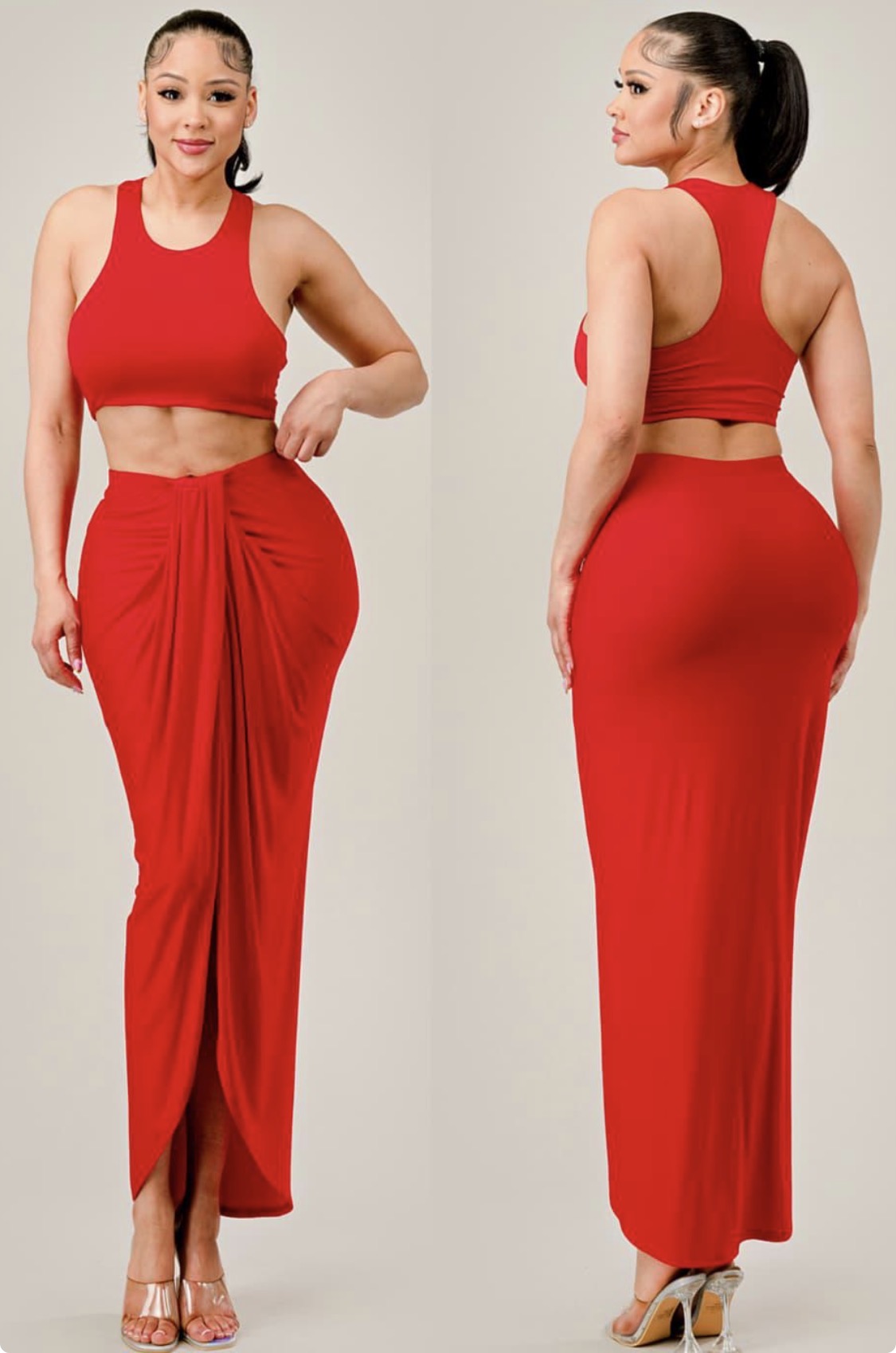 Sabora Top & Skirt Set