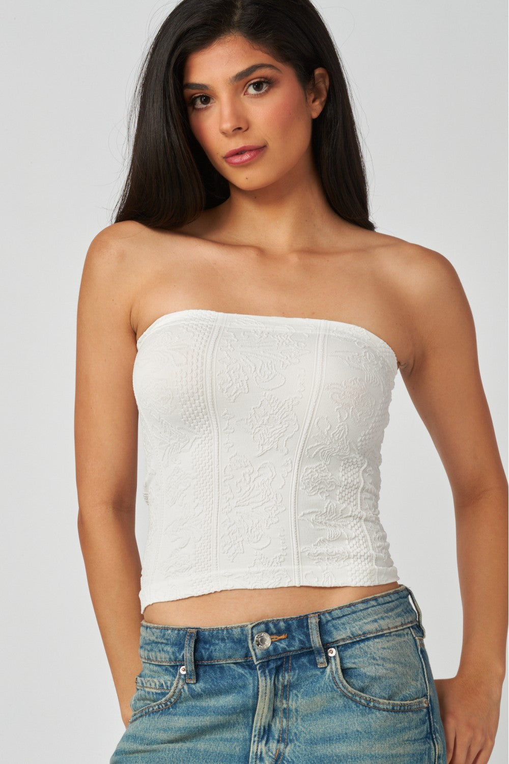 The Aria Strapless Top