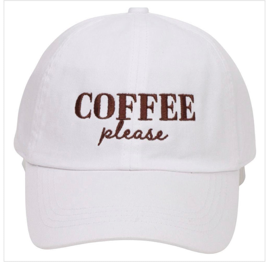 Coffee Please Hat