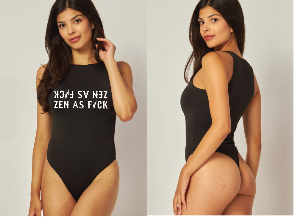 Om Boys "Zen As F*ck" Bodysuit