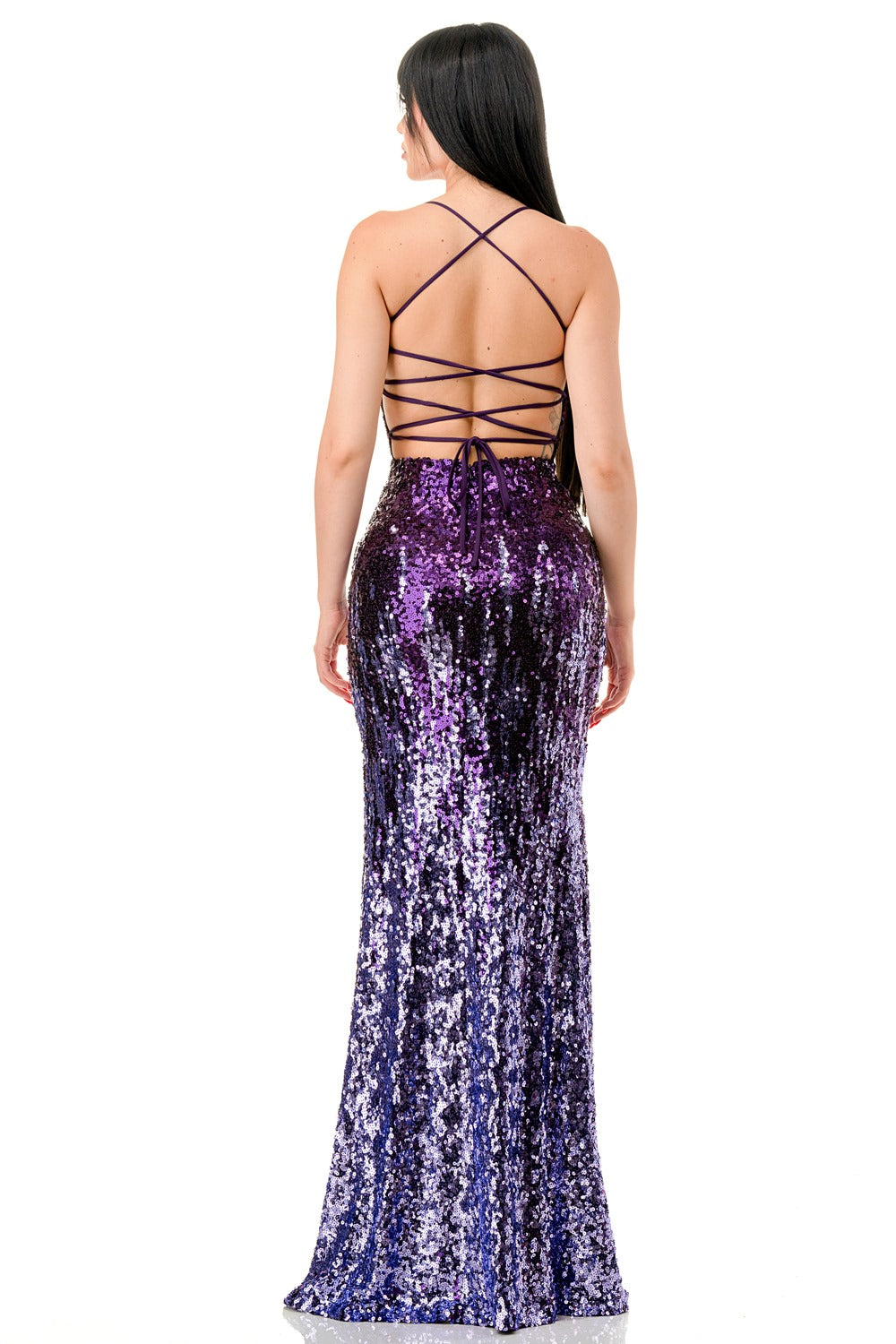 Purple Rain Gown