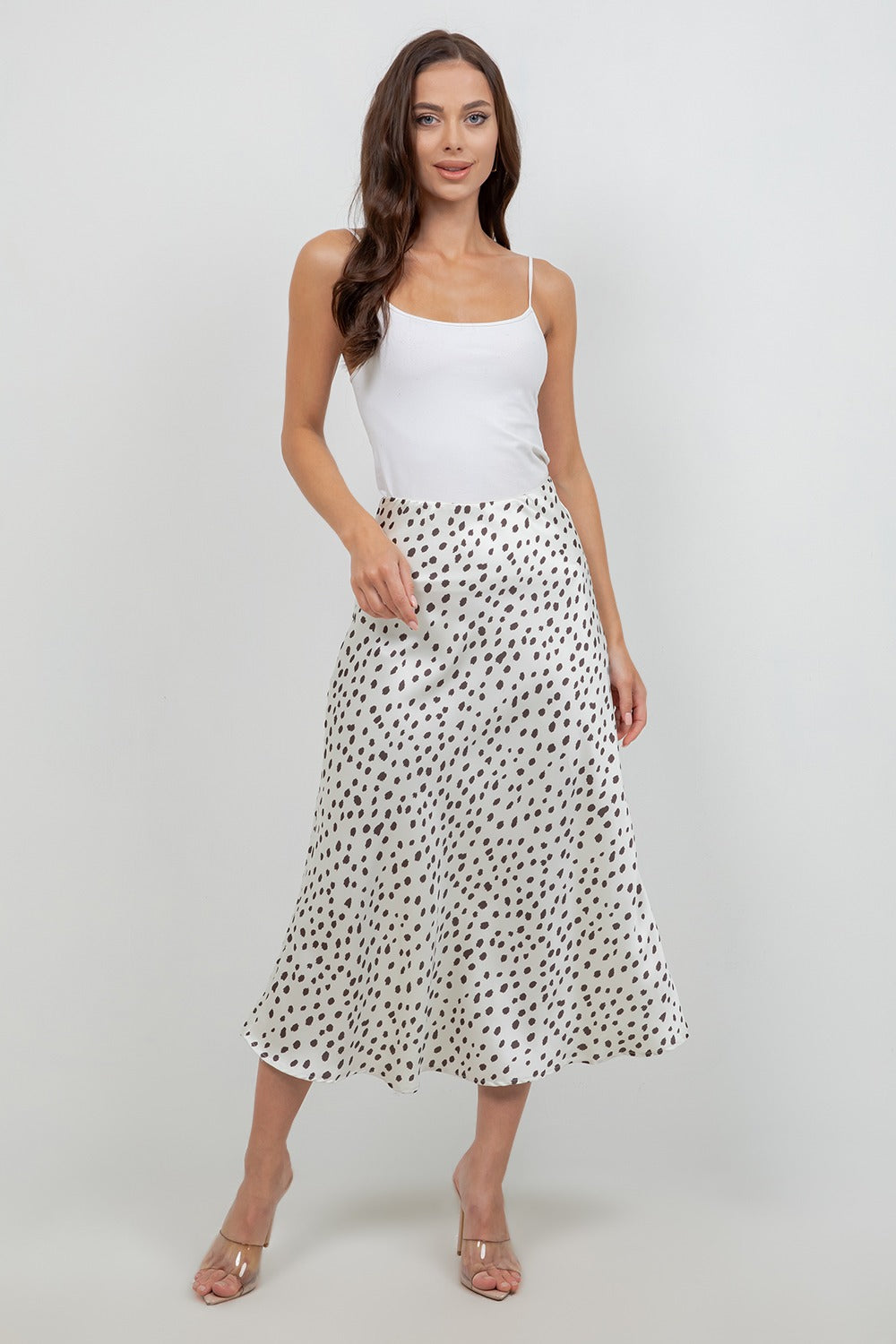 Bambi Satin Skirt
