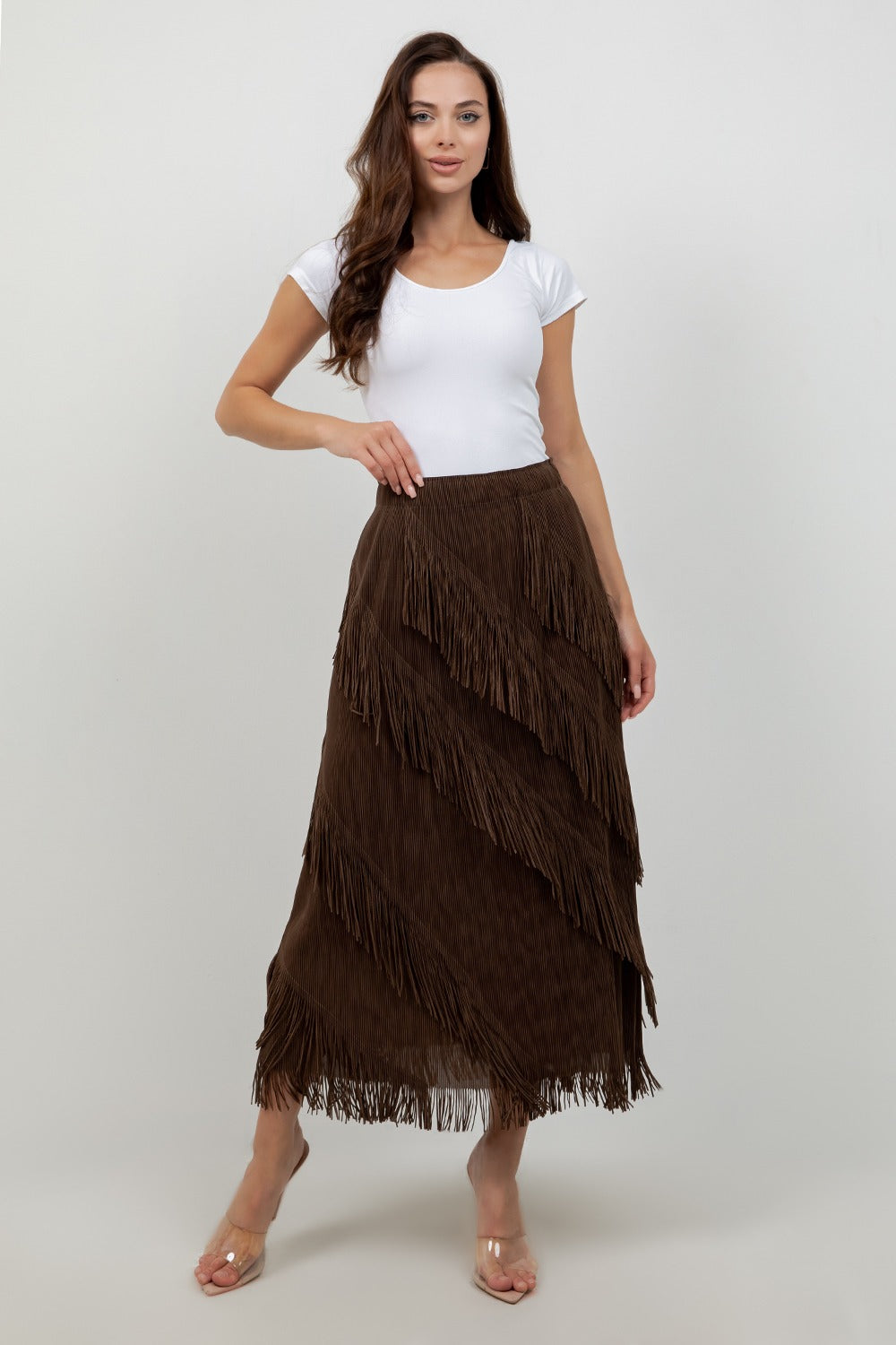 Ranch Fringe Skirt