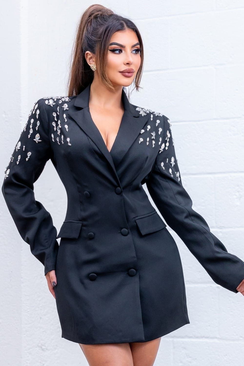 Drip Blazer jacket Dress