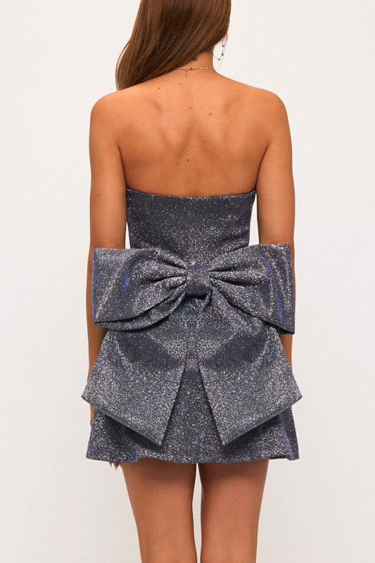 Bow Glitter Dress